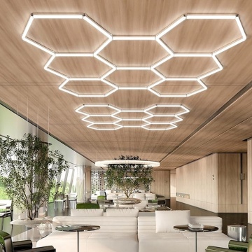 Honeycomb LED Work Light for Car Shops and Garages