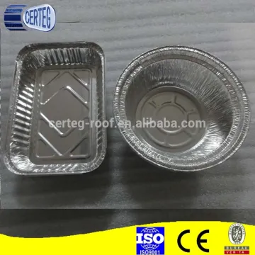 Container Type and Food Use aluminium plates