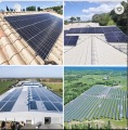 Panel surya fotovoltaik 210W 330W 450W 550W 650W