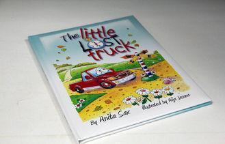 Hardcover English Full Color glossy Brochure Printing , Boo