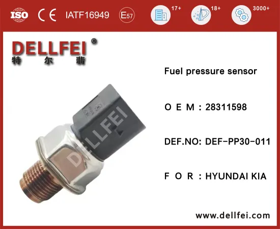 Auto Parts Fuel Rail Pressure Sensor 28311598 for HYUNDAI,KIA