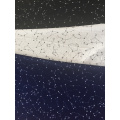 Stars Design Polyester Bubble Crepe Printing Fabric