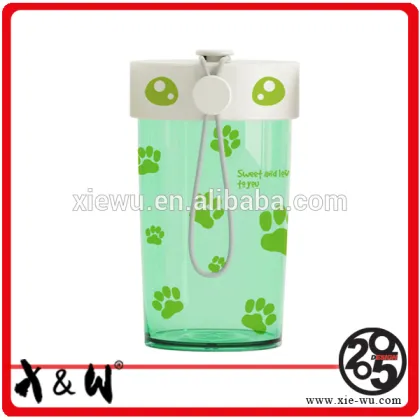 X&W plastic hot drinks sport cup factory