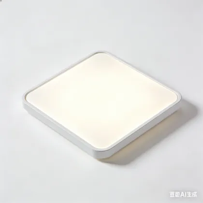 Ceiling lamp with soft light spread