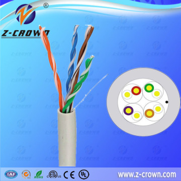 15years export manufacure of network cable 4pair 0.51mm UTP cat5e