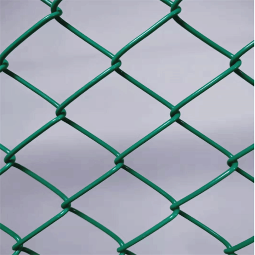 PVC chain link fence