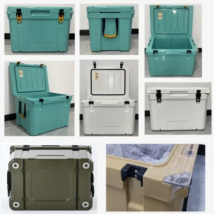 Waterproof and Shatterproof 65qt Rotomolded Ice Cooler Box - Igloo Cooler