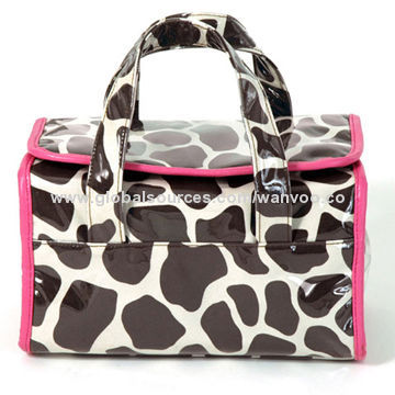 Cosmetic Bag with Leopard Print, Chinese Style, Comes in Various Colors, Suitable for Gifts