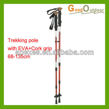 W05-CE2 3 Sections Aluminum Trekking Pole
