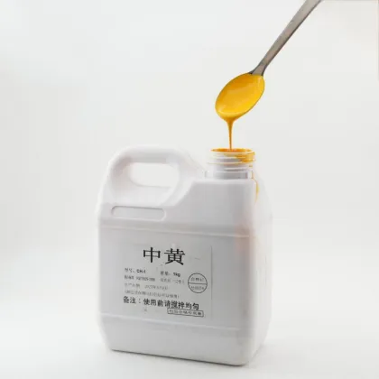 Safety yellow spray paint