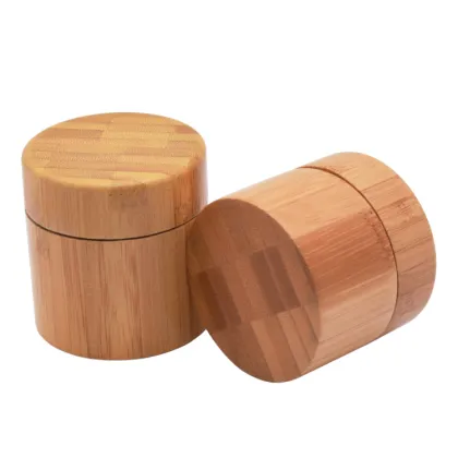 Premium lightweight bamboo storage jar wholesale