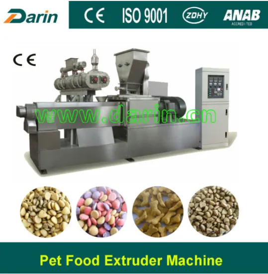 Jinan Darin pet dog food pellet making equipment machine