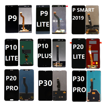 Original Manufacturer LCD Phone Screens for Huawei P8/P9/P10/P20/P30/P40/Lite/Pro