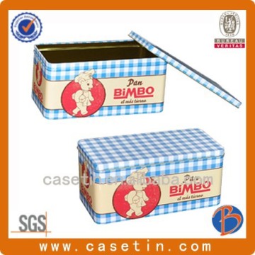 cards packing tin box/promotion gift tin box/empty tin box