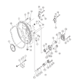 Shantui SD32 bulldozer oil return pump assembly 175-13-23500