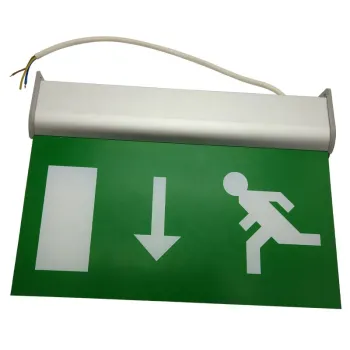 Double-Sided Rechargeable LED Emergency Exit Sign