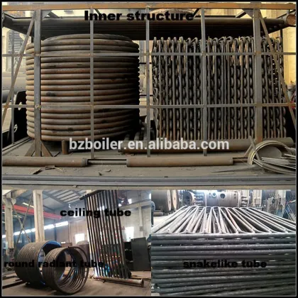horizontal therm oil boiler