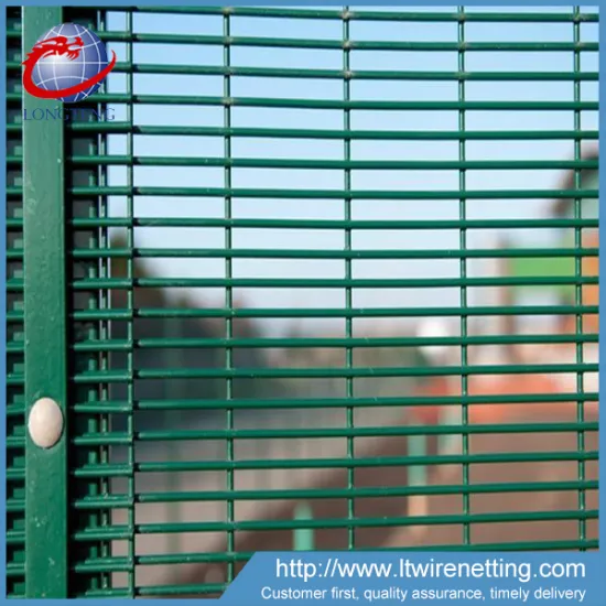 Pvc coated heat treated high security fence / 358 fence
