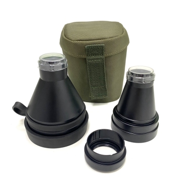 5x / 3x Afocal Magnifier Lens Assembly for Night Vision