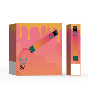 2021 Pena vape sekali pakai asli 2in1 terlaris