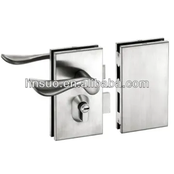 glass push lock