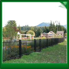 Square PVC coated security garrison fence