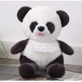 Giant panda cub with saliva towel plush toy