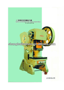 J23 OPEN BACK INCL INABLE POWER PRESS