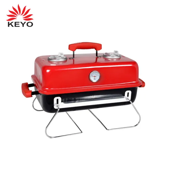 Custom Logo Portable Camping Picnic Mini Tabletop Charcoal Barbecue Bbq Grill