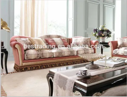 neoclassical european fabric french style sofa
