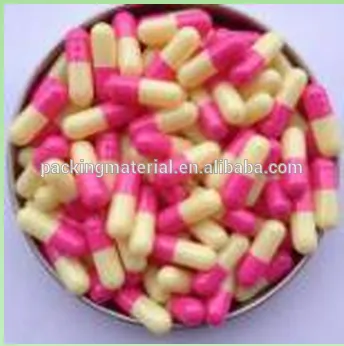 Explosion models different sizes of genlatin empty capsule size 4 (size000,00,0,1,2,3,4,5)