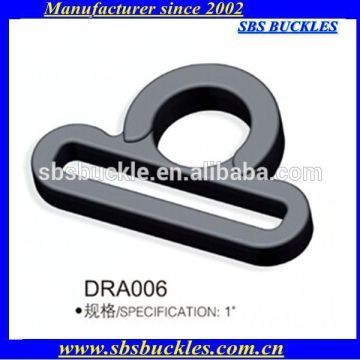 black D-type rings buckles plastic buckles SBS buckles DRA006
