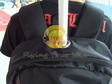 Fireproof Advertising Inflatable Backpack Balloon With Good Elastic For Anniversary Event