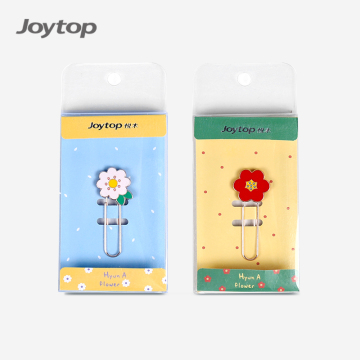 Joytop 5295 Wholesale Custom Logo Metal Paper Clips for Students