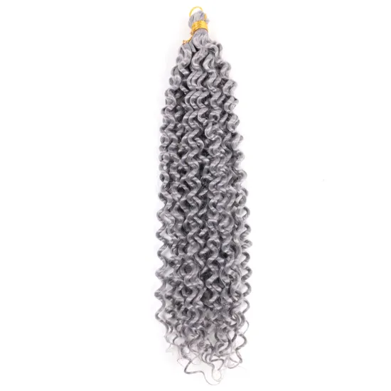 Factory 14 Inch Water Wave Crochet Synthetic Twist Hair Extension For Women Beauty