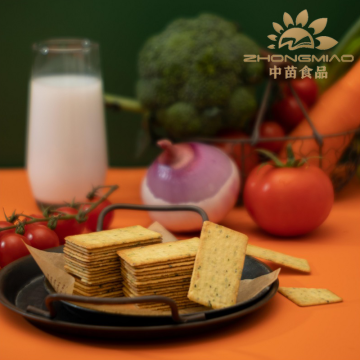 9 مقرمشات بنكهة الخضار، بسكويت مقرمش مغذي