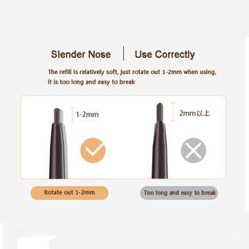 High-Quality Private Label Eyebrow Pencil for Trendy Eye Makeup