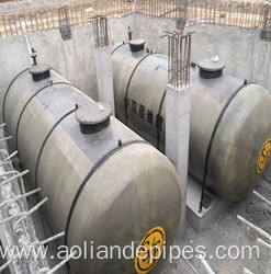 SF double wall Underground diesel tank fuel tank