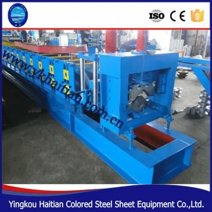 High speed ridge cap tile making roll machine building construction