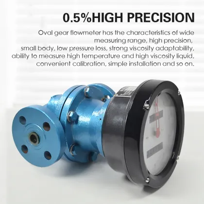 Intelligent Hydraulic Oil Flow Meter for High Viscosity Diesel, Thermal Oil, and Heavy Oil