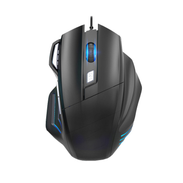 Colorful Breathing Light Gaming Mouse with Adjustable DPI - FV-X7 Wired Luminous Mouse