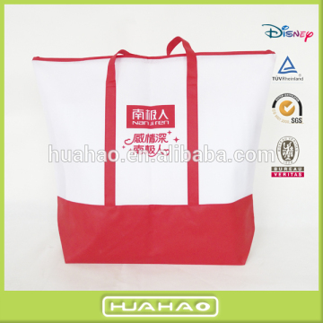 non woven fabric bedding quilt storage bag with pocket
