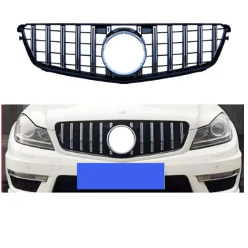 Panamericana Radiator Grille for Mercedes-Benz W204 C-Class 2007-2014 - GTR Style Front Grill Upgrade