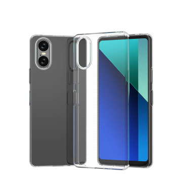 Kasing TPU transparan ultra tipis untuk Sony Xperia 1/5/10/VI