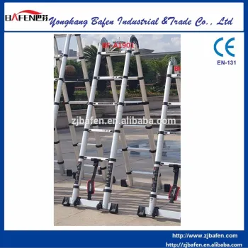 3.8m multipurpose telescopic ladder