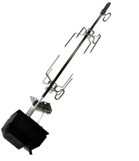 Customized Grill Replacement of Rotisserie Kit for Grills with 2sets of Forks