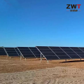 Sistemas solares de montagem no solo para instalação eficiente