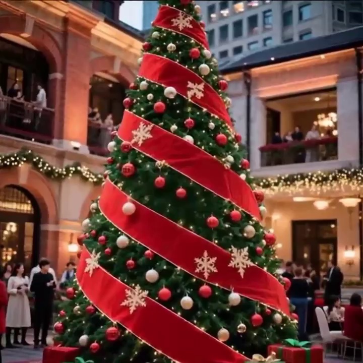 Classic Traditional Style Christmas Tree