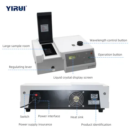 721/722 Spectrophotometer Digital Display Lab Equipment