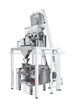 singel bucket conveyor with packaging system for in manufacture process
